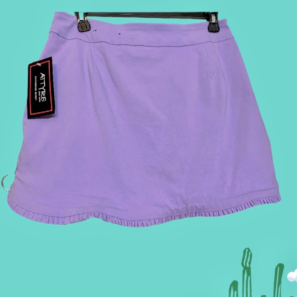 Pretty lavender color skort